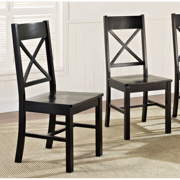 Black Wood Dining Chairs